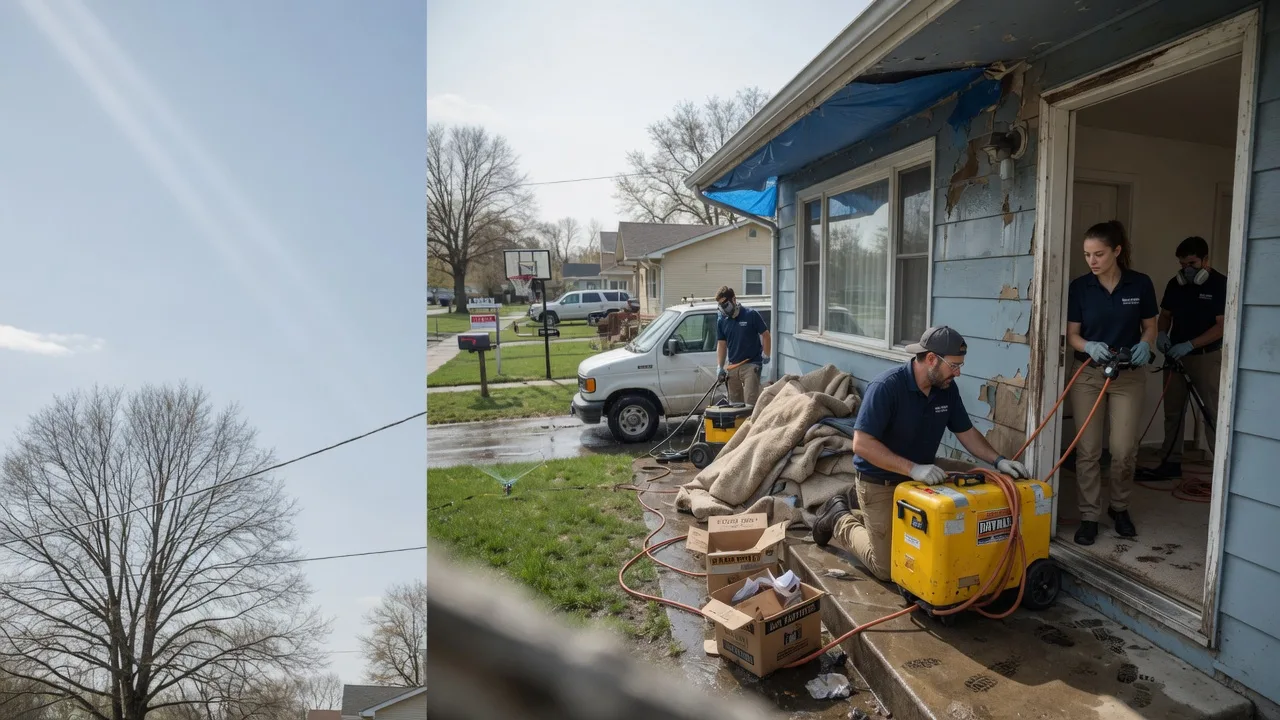 Basement Flood Cleanup in Swaledale, IA near me